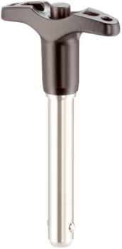 Quick Release Ball Lock Pin - Button Head - 0.25 Shank Diameter (+ length  options)
