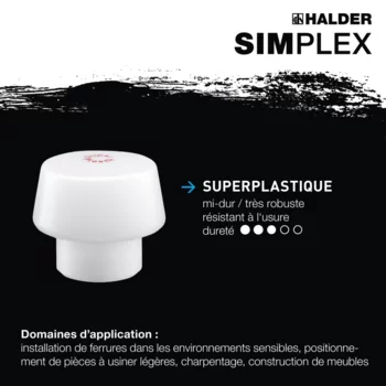                                             Box promo Me­nui­sier Maillet SIMPLEX, 50:40 TPE souple/superplastique et deux BESSEY GEARKLAMP
 IM0016798 Foto ArtGrp Zusatz fr
