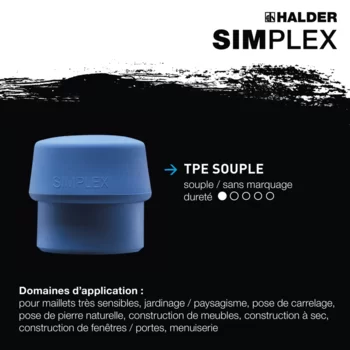                                             Em­bouts SIM­PLEX TPE souple, bleu
 IM0016804 Foto ArtGrp Zusatz fr
